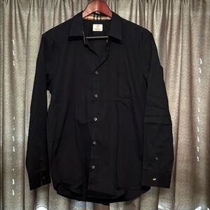 Burberry Navy Blue Buttondown Shirt